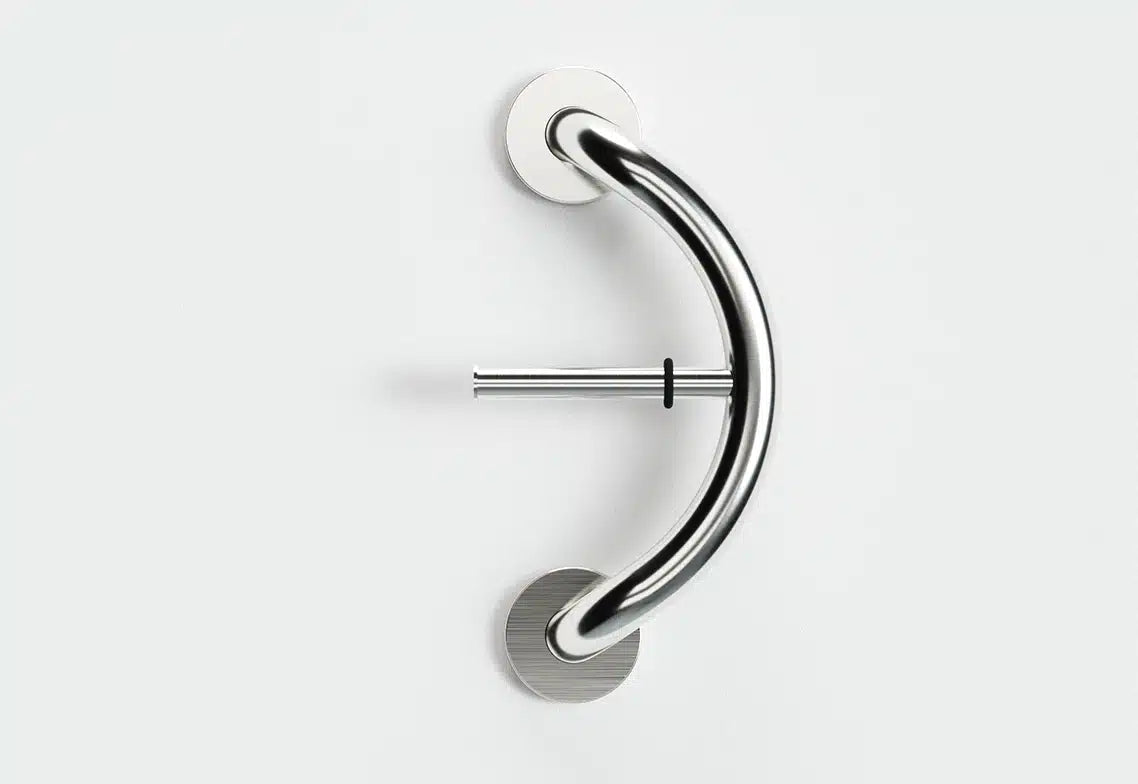 Healthcraft PLUS Toilet Paper Holder + Grab Bar