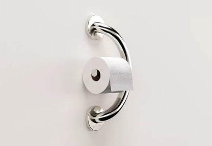 Healthcraft PLUS Toilet Paper Holder + Grab Bar