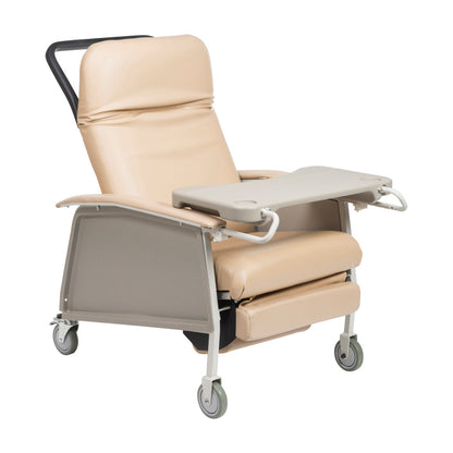 3 Position Geri Chair Recliner, Tan