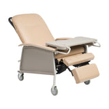 3 Position Heavy Duty Bariatric Geri Chair Recliner, Tan