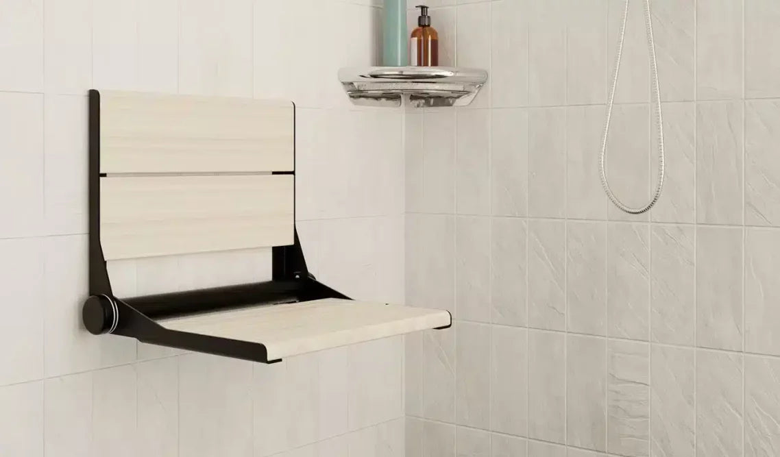 Healthcraft SerenaSeat PRO Bamboo Shower Seat