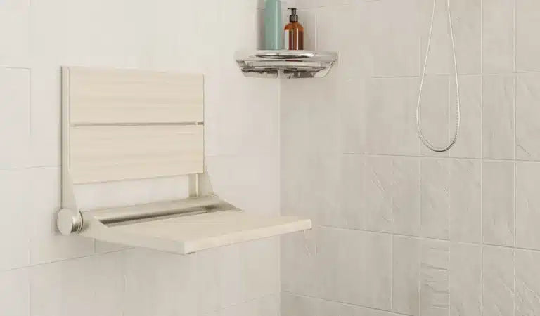 Healthcraft SerenaSeat PRO Bamboo Shower Seat