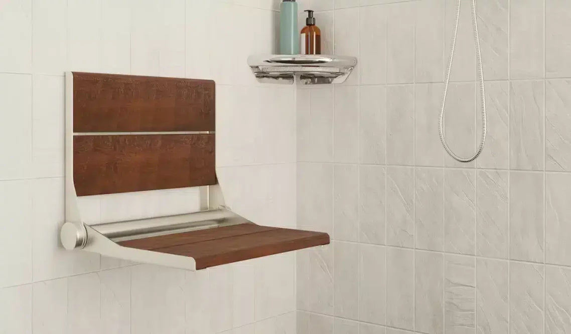 Healthcraft SerenaSeat PRO Bamboo Shower Seat