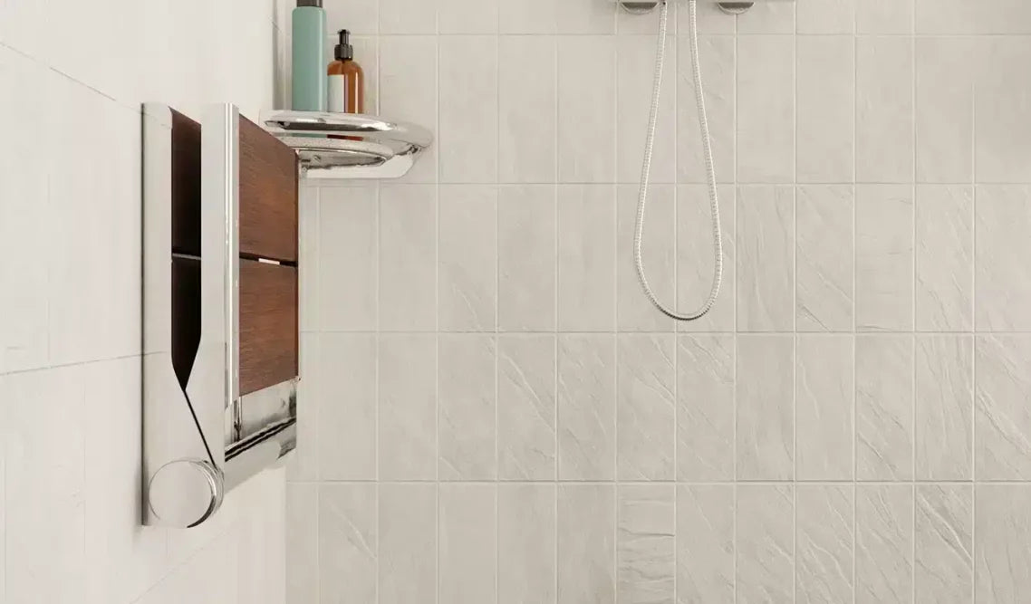 Healthcraft SerenaSeat PRO Bamboo Shower Seat