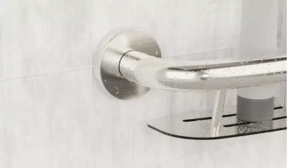 Healthcraft PLUS Shampoo Shelf 16″ + Grab Bar