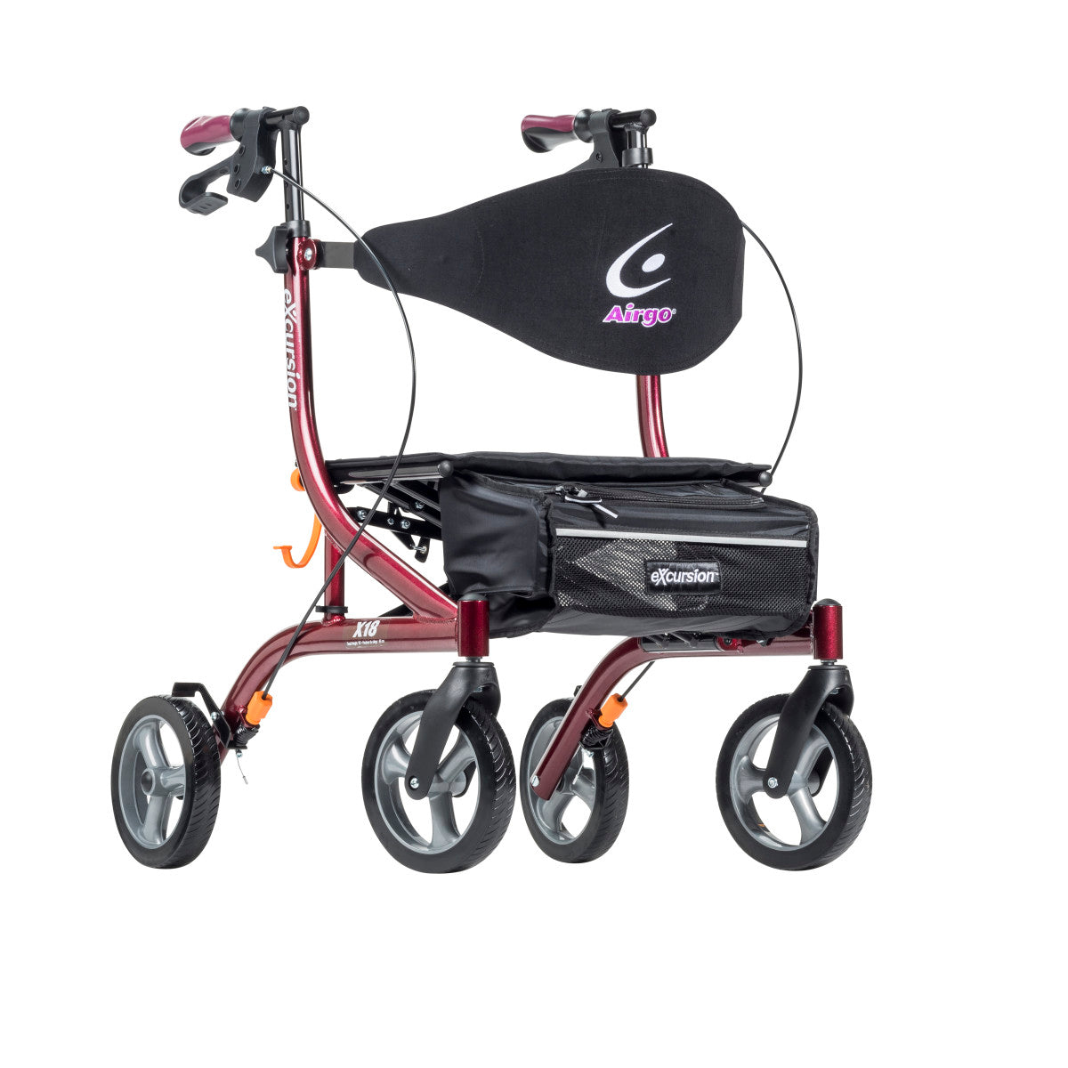 Airgo eXcursion X18 Cranberry — front angle