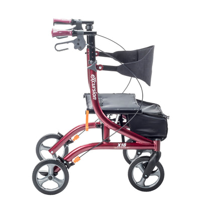 Airgo eXcursion X18 Cranberry — side view