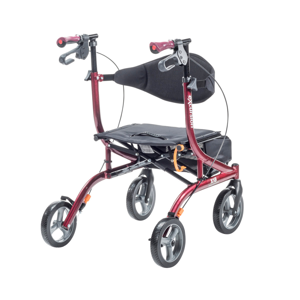 Airgo eXcursion X18 Cranberry — rear angle