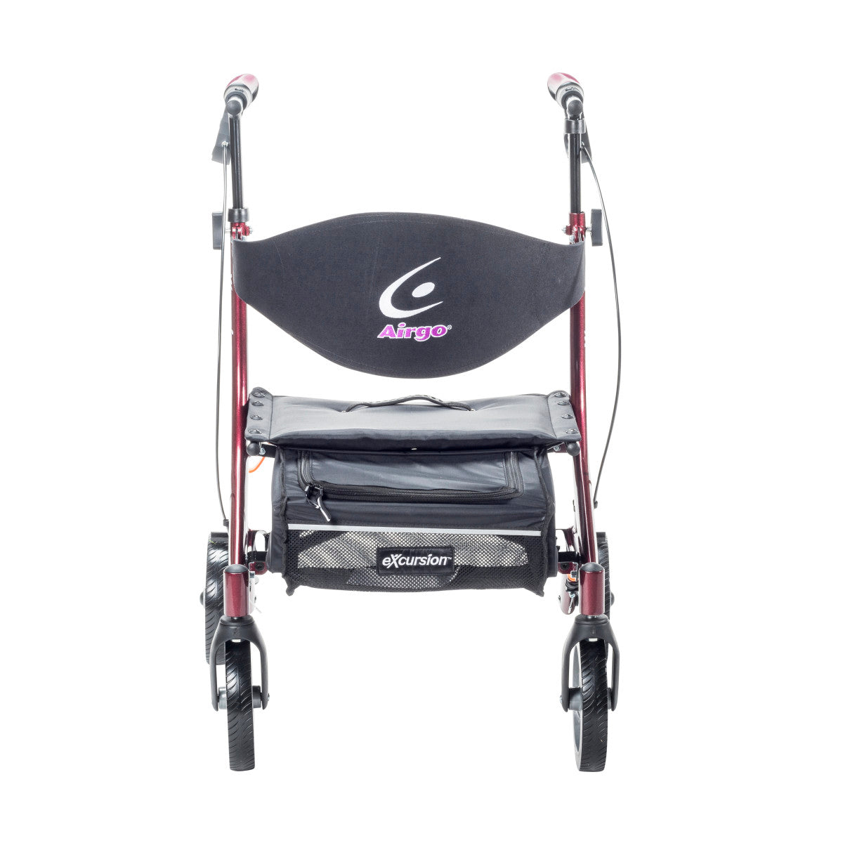 Airgo eXcursion X18 Cranberry — rear view