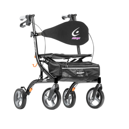 Airgo eXcursion X20 — Pearl Black — front angle