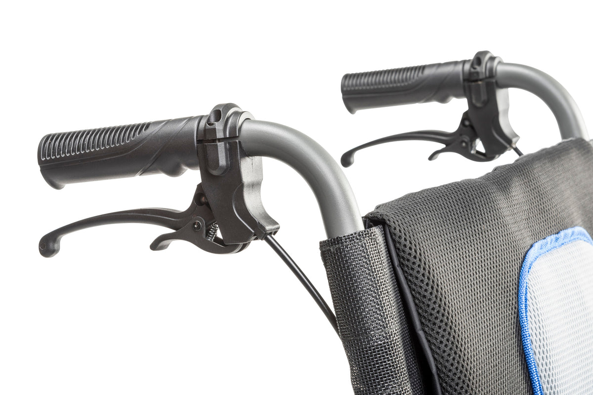 AeroFly™ Ultra-Lite Wheelchair, Matte Gray, 18" — AF18FDAGY-SF