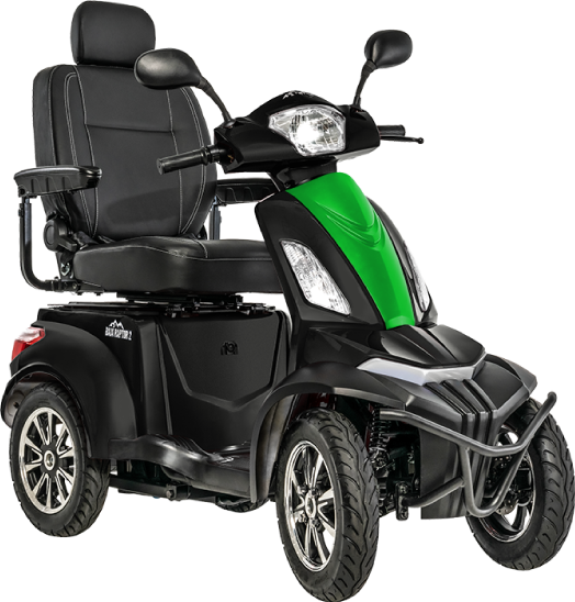 Pride Mobility Baja Raptor 2 4-Wheel Mobility Scooter – In Motion Services