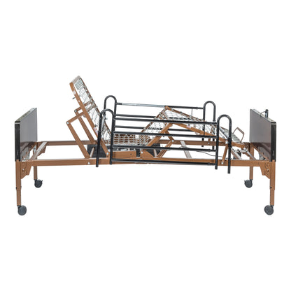 Delta Ultra Light Semi Electric Hospital Bed with Full Rails — 15030BV-FR