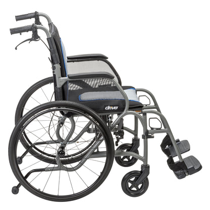 AeroFly™ Ultra-Lite Wheelchair, Matte Gray, 18" — AF18FDAGY-SF