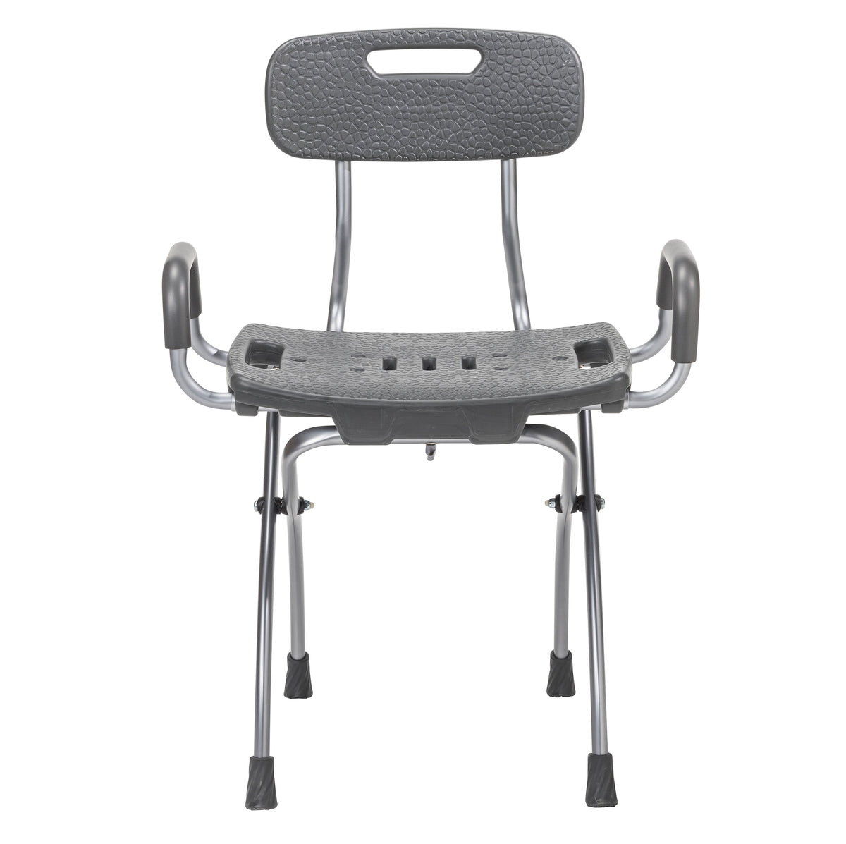 MD by Drive X-Fold Shower Chair, Storm — MD50100GR