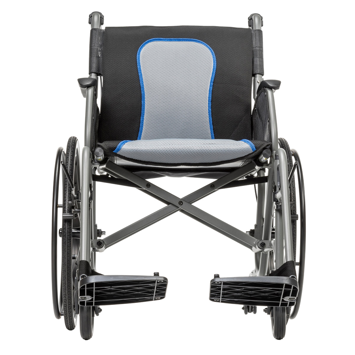 AeroFly™ Ultra-Lite Wheelchair, Matte Gray, 18" — AF18FDAGY-SF