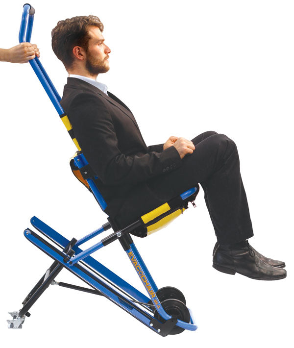 Evac+Chair flat seat configuration