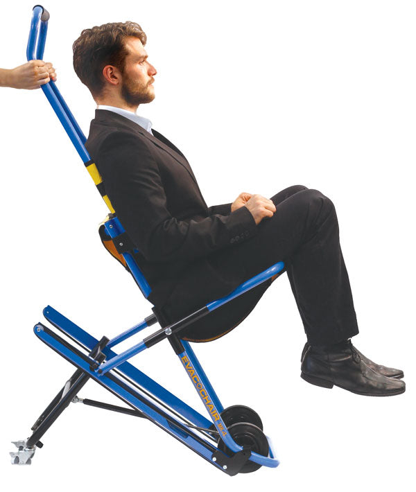 Evac+Chair hammock seat configuration