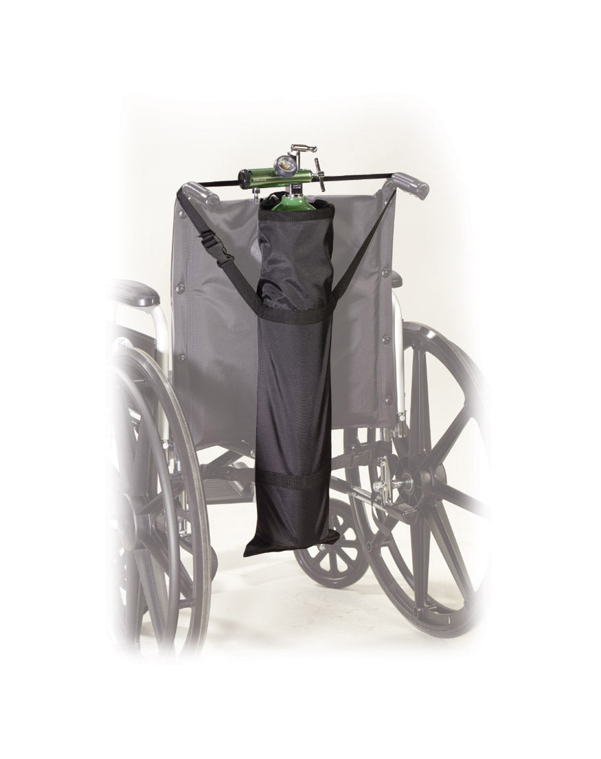 Wheelchair Carry Pouch for Oxygen Cylinders — STDS6008-1