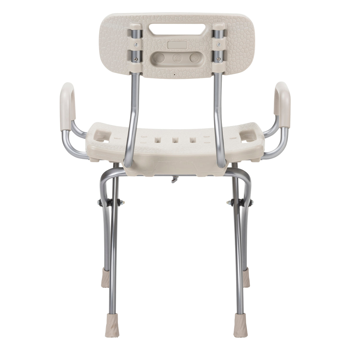 MD by Drive X-Fold Shower Chair, Stone — MD50100TP