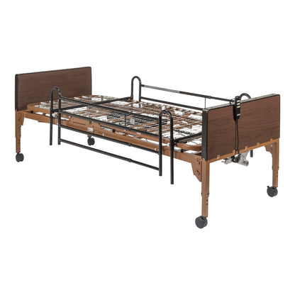 Delta Ultra Light Semi Electric Hospital Bed with Full Rails — 15030BV-FR