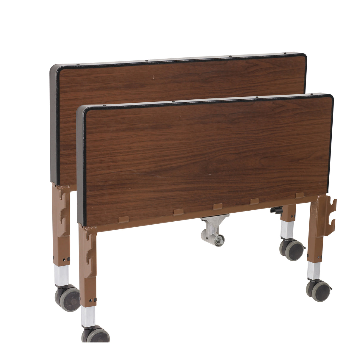 Delta Ultra Light Semi Electric Hospital Bed with Half Rails — 15030BV-HR