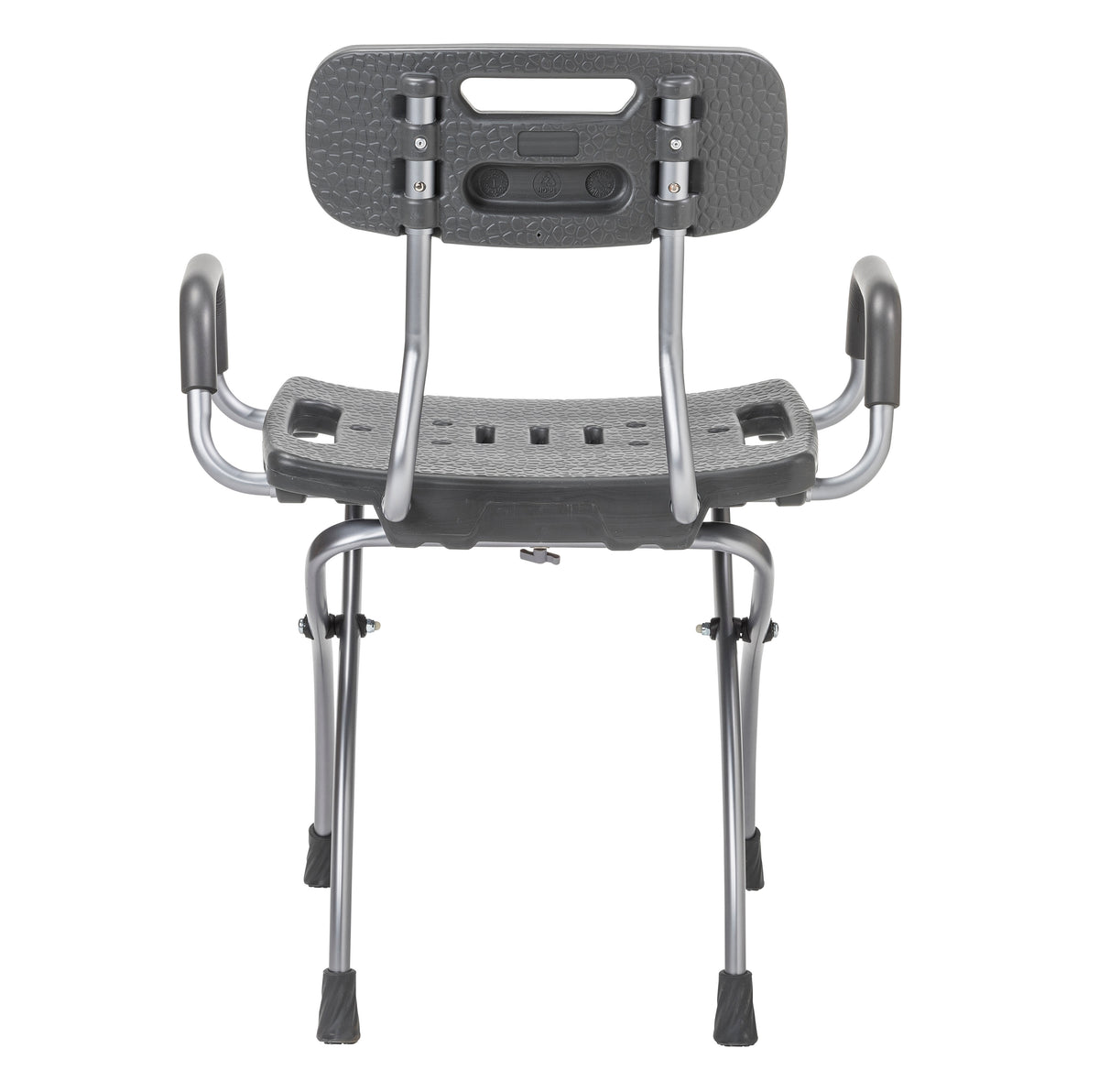 MD by Drive X-Fold Shower Chair, Storm — MD50100GR