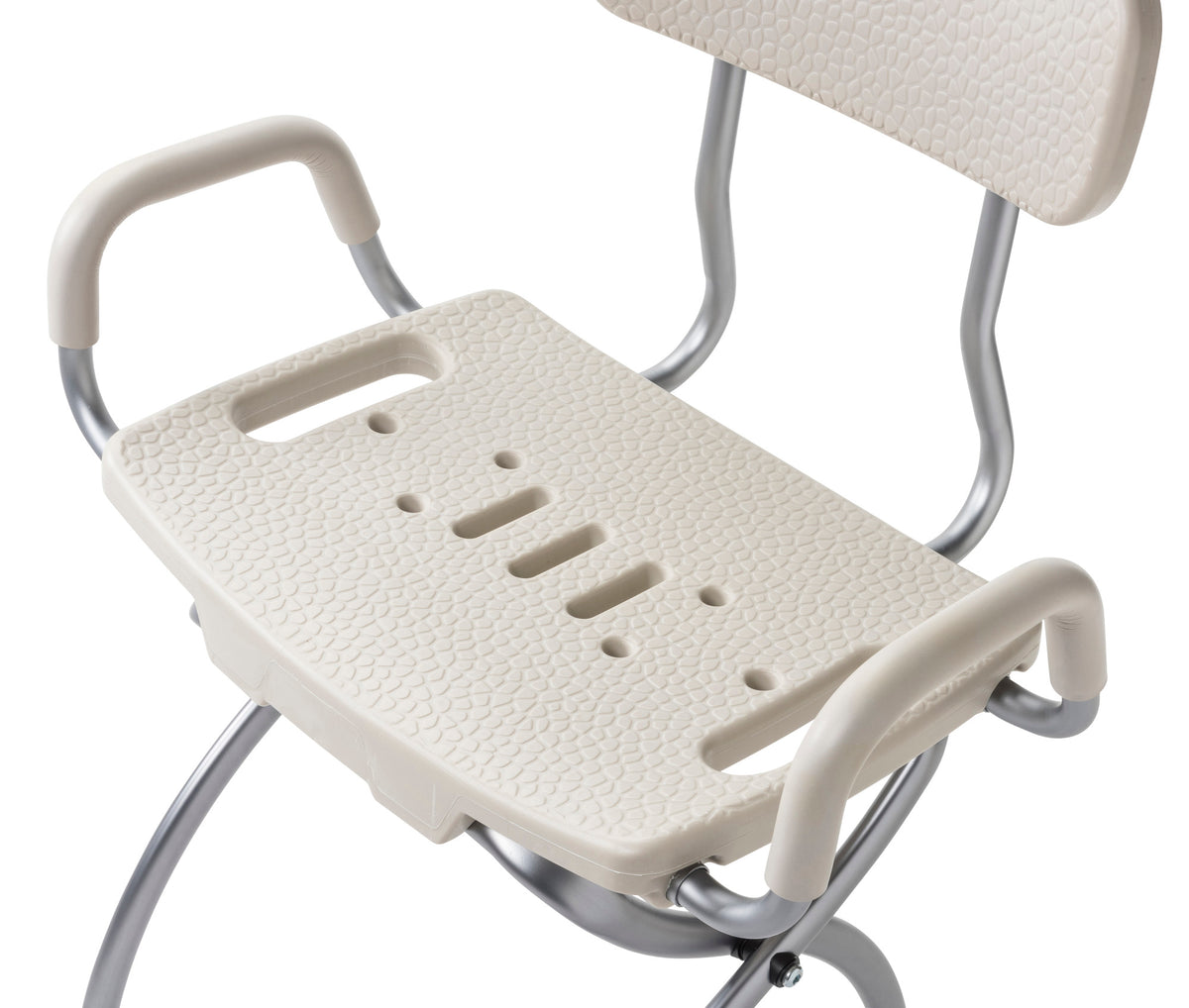 MD by Drive X-Fold Shower Chair, Stone — MD50100TP