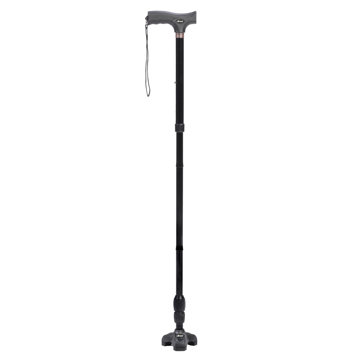 Flex N Go Adjustable Folding Cane with T Handle — RTL10305