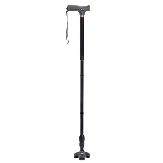Flex N Go Adjustable Folding Cane with T Handle — RTL10305