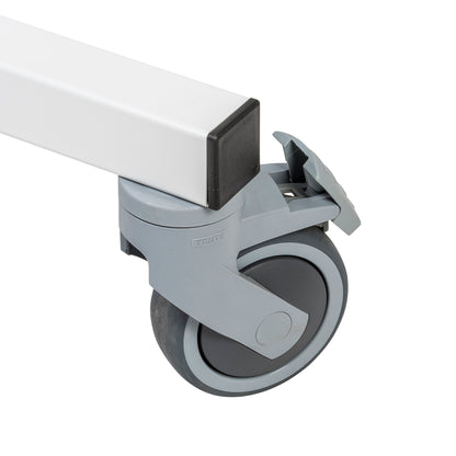 Bradshaw Junior bed rail pads shown installed on a compatible bed. Bed sold separately.