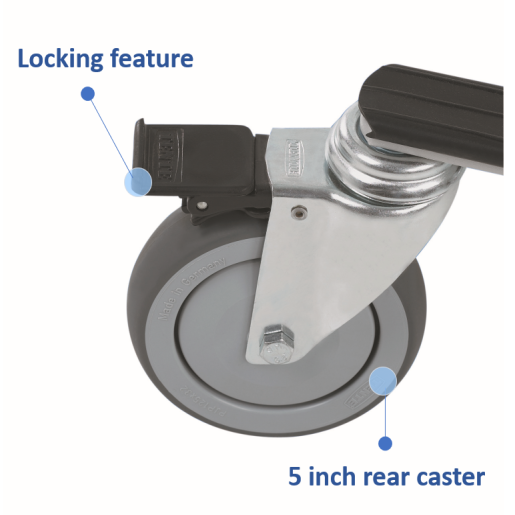 Invacare Reliant 450 Battery-Powered Lift with Power-Opening Low Base