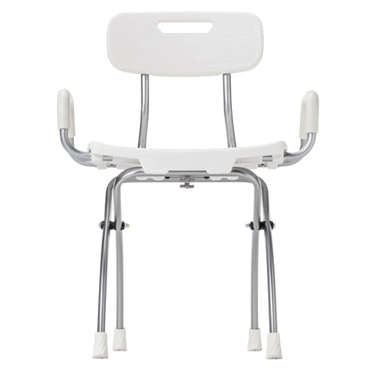 MD by Drive X-Fold Shower Chair, Pearl — MD50100WH
