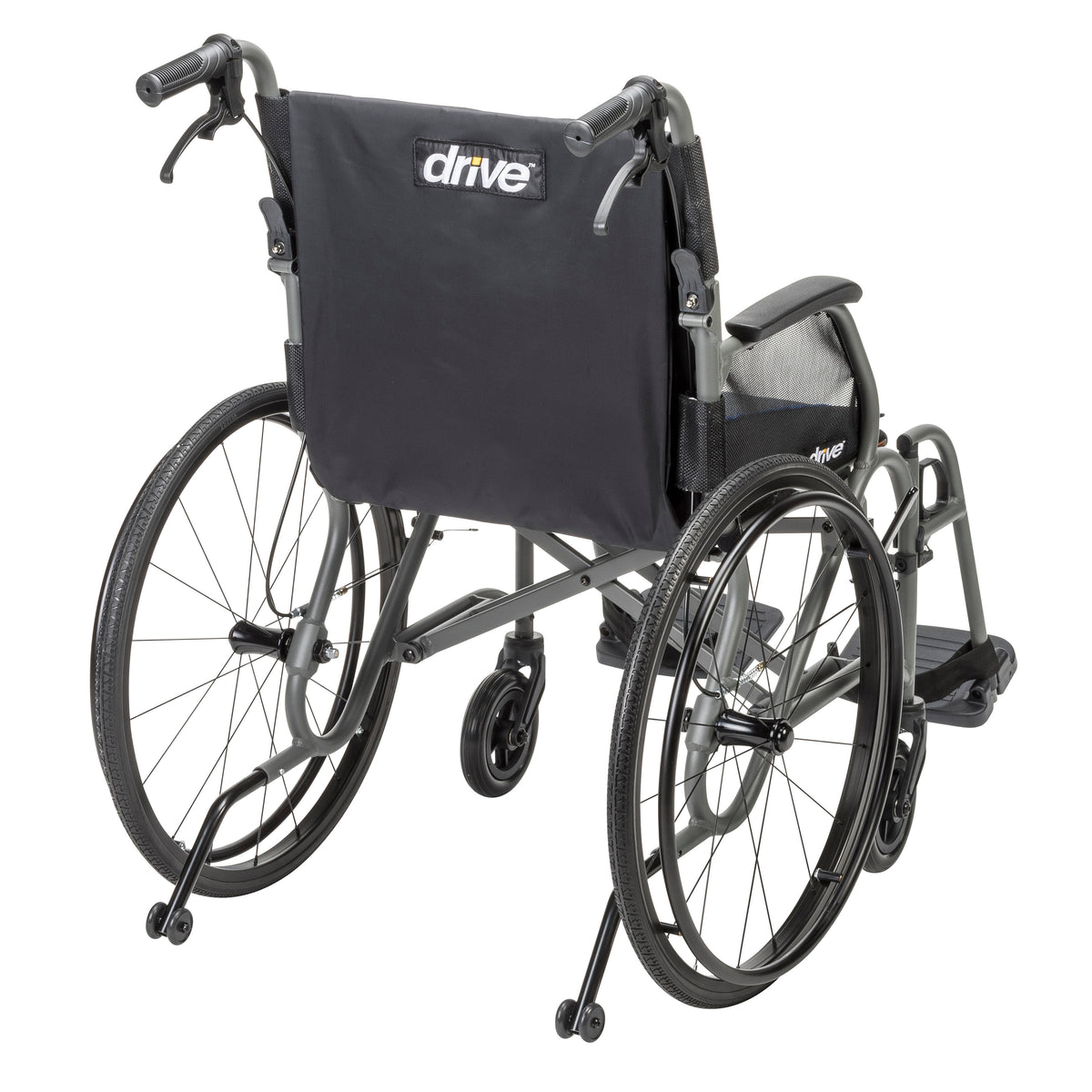AeroFly™ Ultra-Lite Wheelchair, Matte Gray, 18" — AF18FDAGY-SF