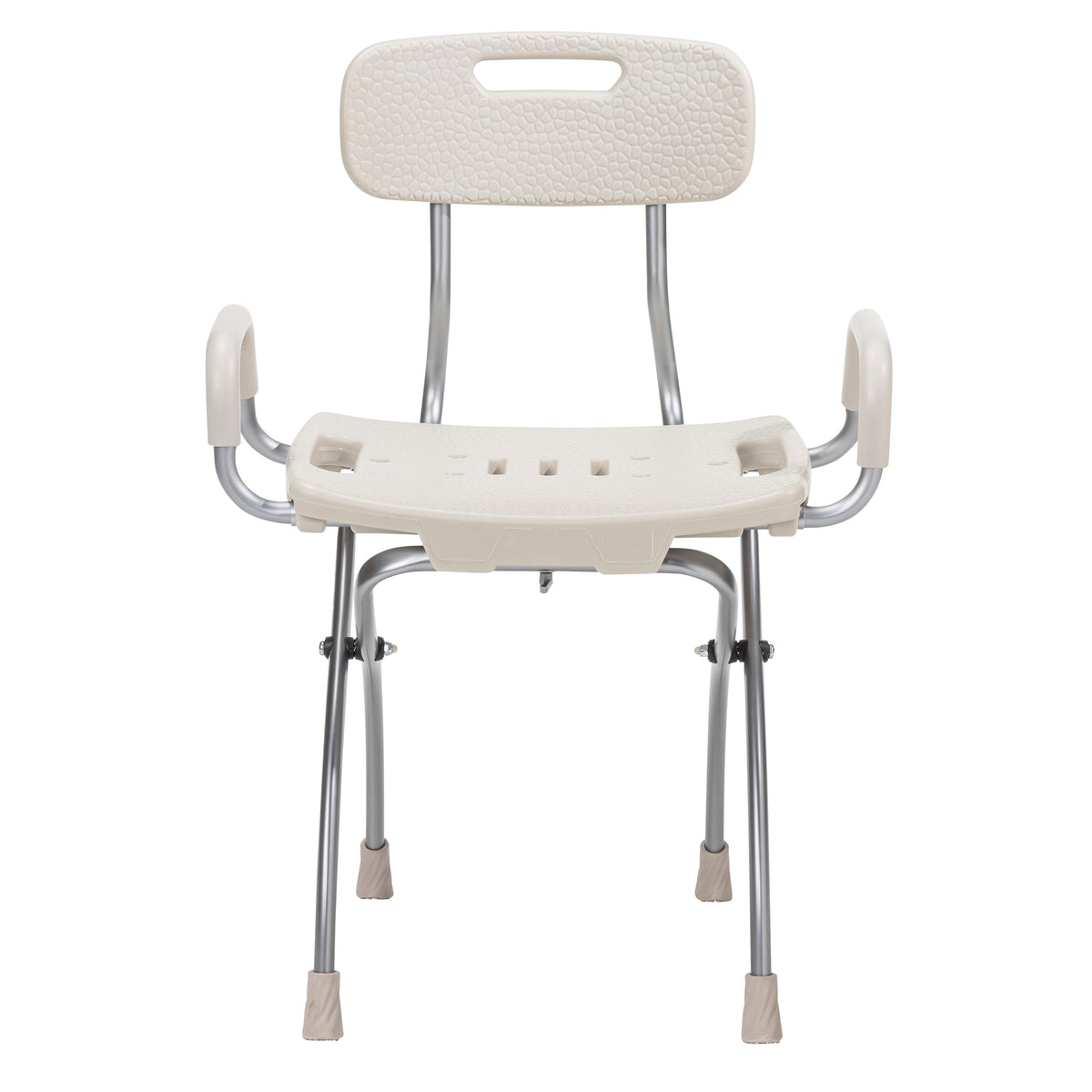 MD by Drive X-Fold Shower Chair, Stone — MD50100TP