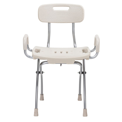 MD by Drive X-Fold Shower Chair, Stone — MD50100TP