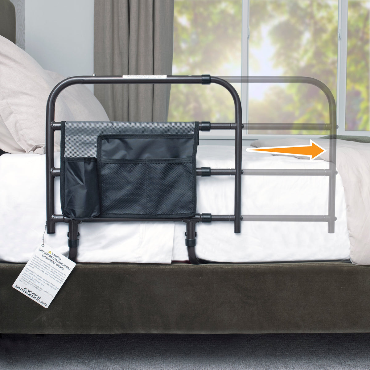 Wonder EZ Adjust Bed Rail — main product image