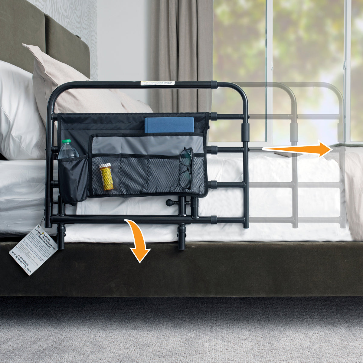Wonder Pivot Bed Rail Tall — main product image