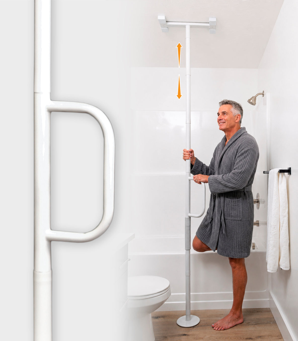 Floor to Ceiling Grab Bar — main product image