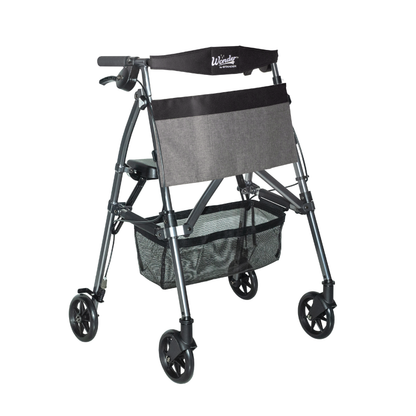 Wonder Rollator — Black Walnut / Standard