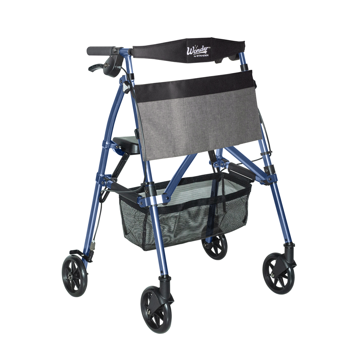 Wonder Rollator — Cobalt Blue / Standard