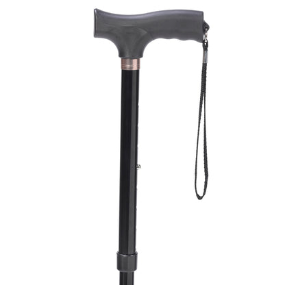 Flex N Go Adjustable Folding Cane with T Handle — RTL10305