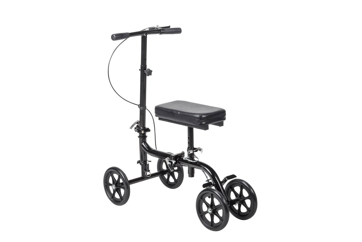 Steerable Folding Knee Walker Knee Scooter, Alternative to Crutches — RTL799