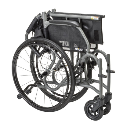 AeroFly™ Ultra-Lite Wheelchair, Matte Gray, 18" — AF18FDAGY-SF