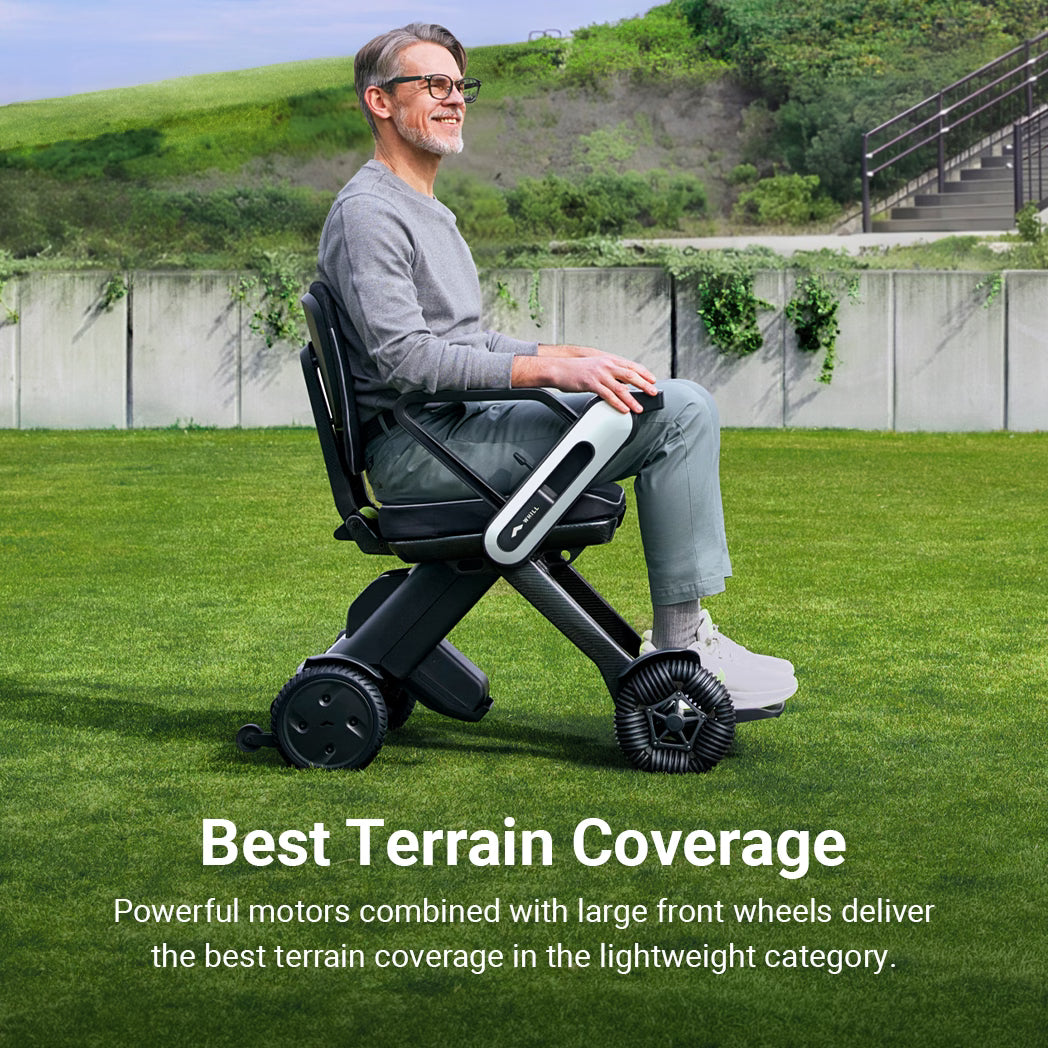 WHILL Model C Lite Best Terrain Coverage Carousel