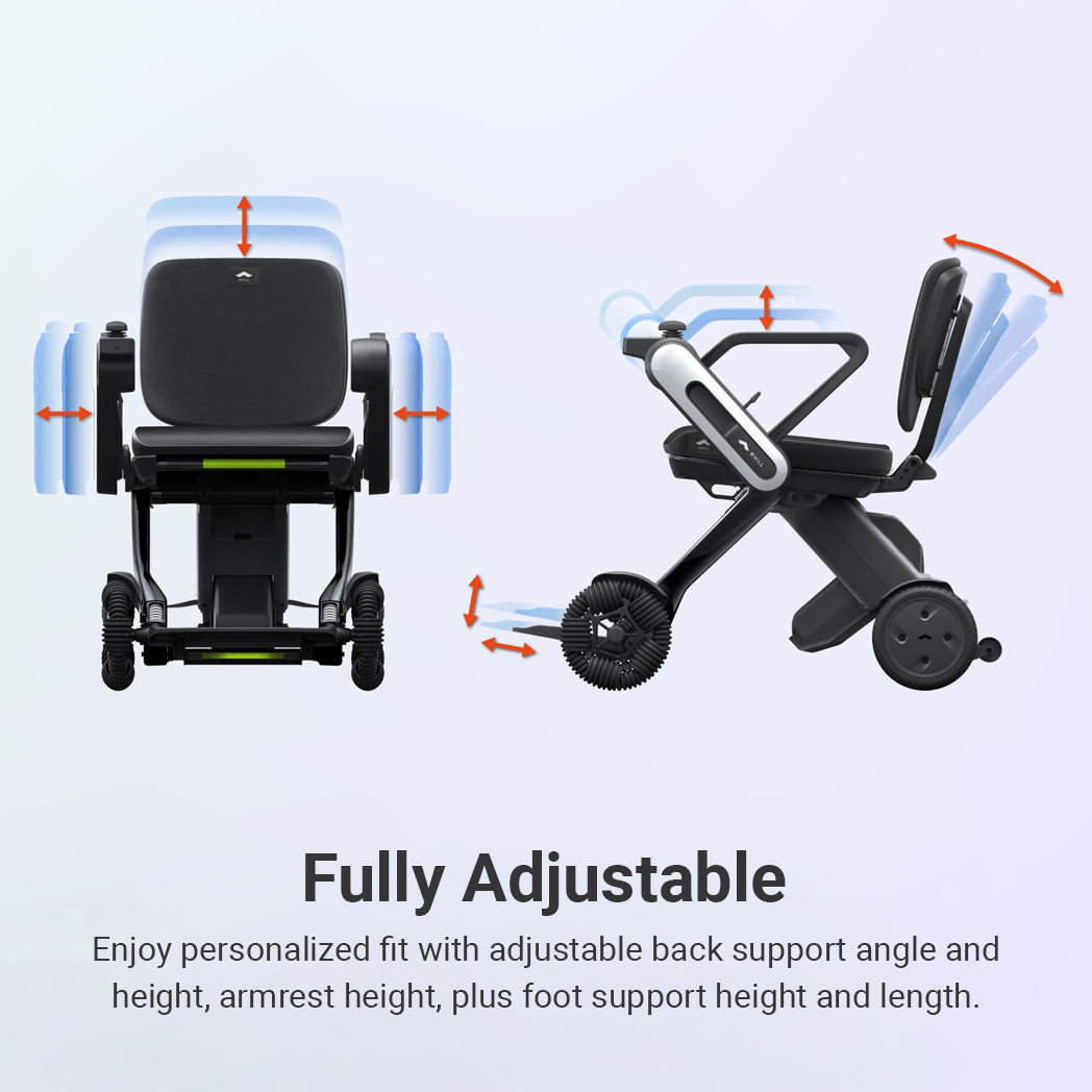 WHILL Model C Lite Fully Adjustable Carousel