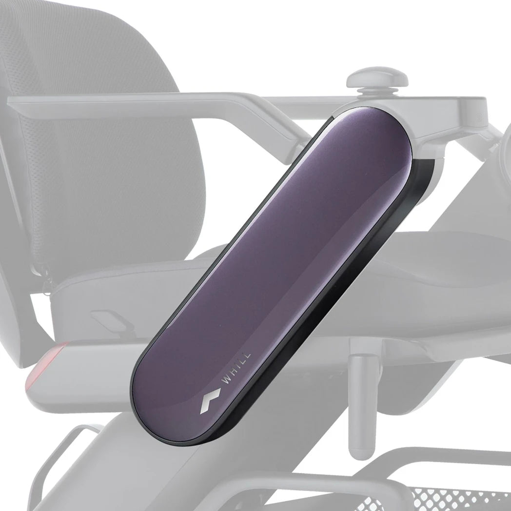 WHILL Model C2 Arm Covers — Plum (Pair)