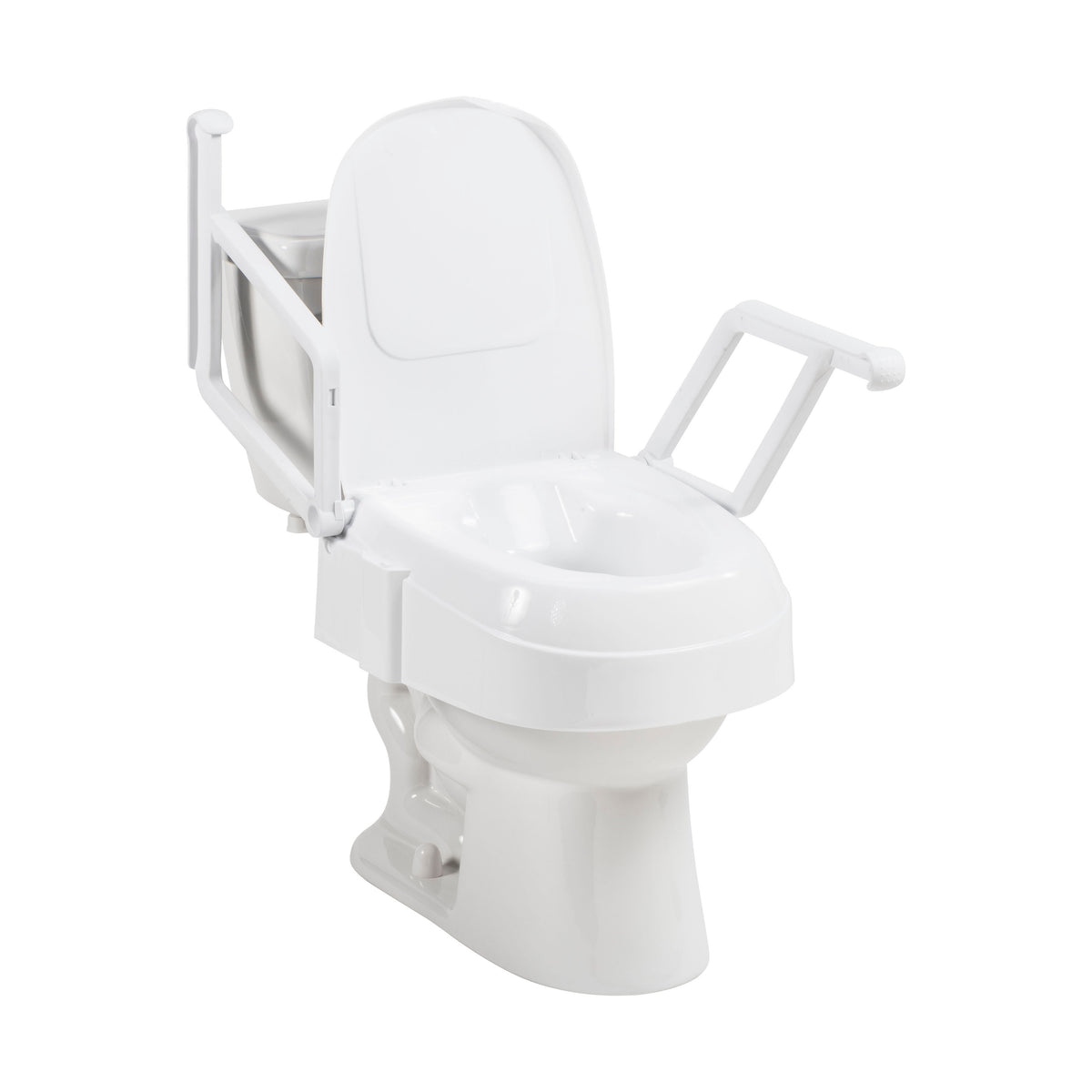 PreserveTech Universal Raised Toilet Seat — RTL12C002-WH
