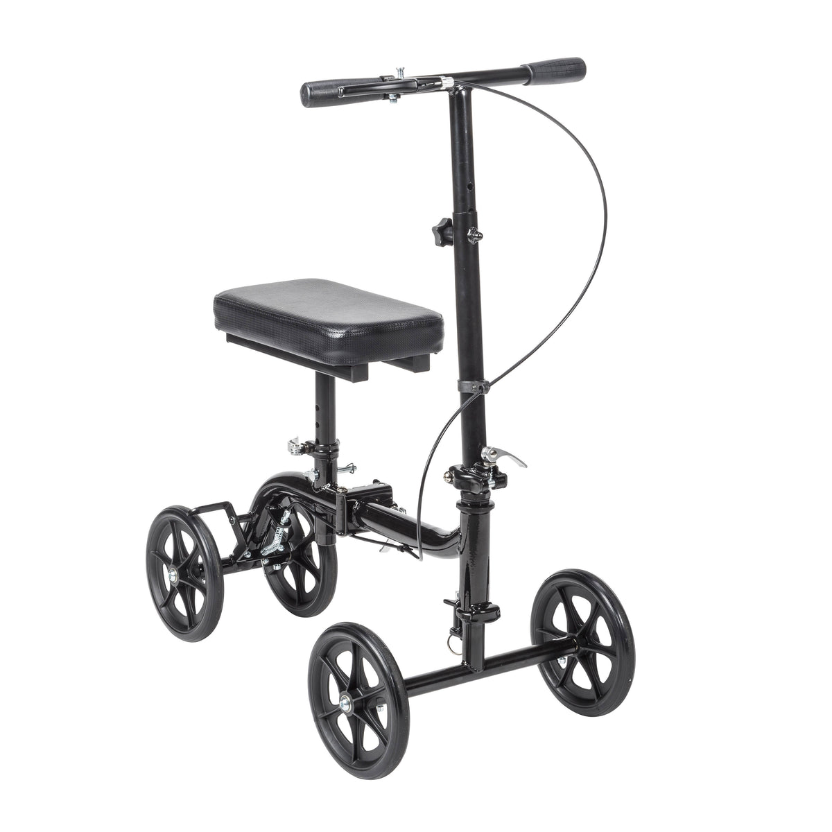 Steerable Folding Knee Walker Knee Scooter, Alternative to Crutches — RTL799