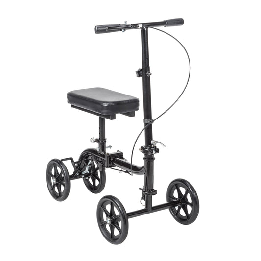 Steerable Folding Knee Walker Knee Scooter, Alternative to Crutches — RTL799